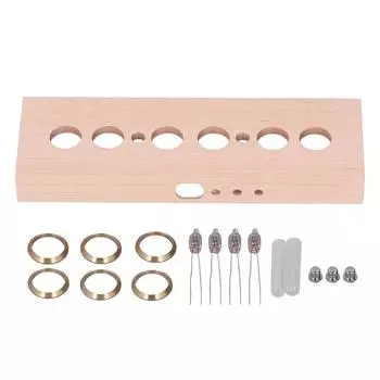 IN14 Часы со светящейся трубкой DIY Kit Photoglow Запасные части Аксессуары с латунным кольцом