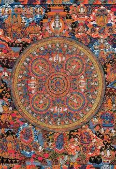 in 1000 Piece Jigsaw Puzzle Shakyamuni Buddha Mandala Micro Piece x [Made Japan] (26 38cm)