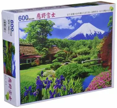in 600 piece jigsaw puzzle Oshino Fuji x [Made Japan] (38 53cm)