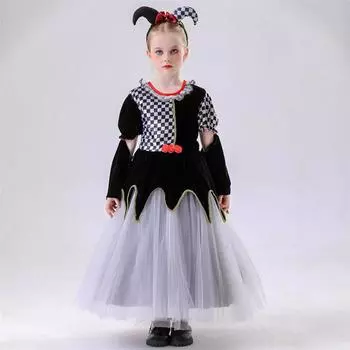 In Alice Halloween Wonderland Cosplay Costume Dress Party Stage Performance 120cm