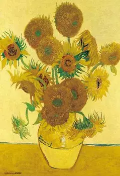 in Beverly 1000 Micro Piece Jigsaw Puzzle Sunflower x Yellow [Made Japan] (26 38cm) M81-625