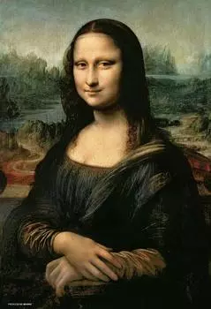 in Beverly 1000 Micro Piece Jigsaw Puzzle Mona Lisa x [Made Japan] (26 38cm) M81-618