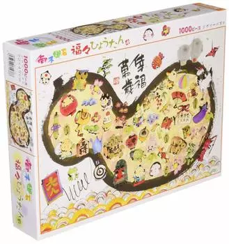 в пазле Beverly 1000 элементов Тыква Фукуфу x [Сделано в Японии] (49 72см) 61-438