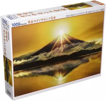 in Beverly 1000 Piece Jigsaw Puzzle Golden Diamond Fuji x [Made Japan] (49 72cm) 51-289