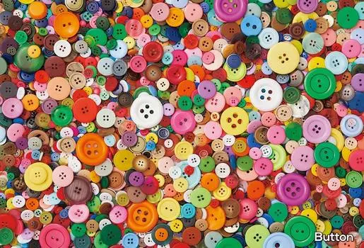 in Beverly 1000 Piece Jigsaw Puzzle Jigsomania Button x [Made Japan] (49 72cm) 1000-004