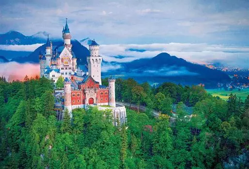 in Beverly 1000 Piece Jigsaw Puzzle Neuschwanstein Castle x [Made Japan] (49 72cm) 51-268