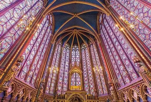 in Beverly 1000 Piece Jigsaw Puzzle Sainte Chapelle Holy Chapel x [Made Japan] (49 72cm) 1000-060