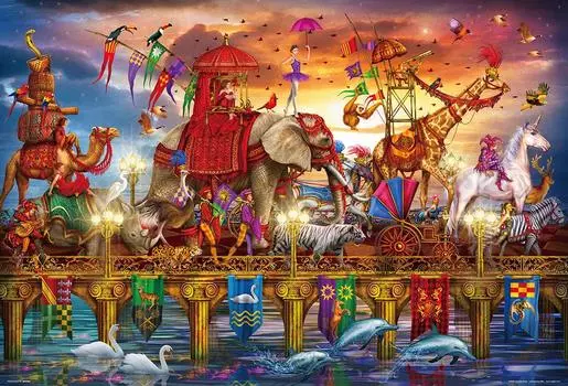 in Beverly 2000 Piece Jigsaw Puzzle March of Illusions Small Piece x [Made Japan] (49 72cm) S32-512