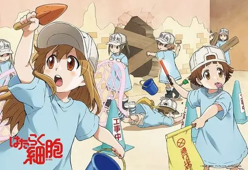 in Beverly 300 piece jigsaw puzzle Cells at Work x [Made Japan] Platelet-chan (26 38cm) 83-116