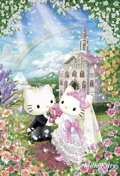 in Beverly 300 Piece Jigsaw Puzzle Sweet Wedding x [Made Japan] (26 38cm) 300-122