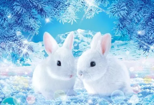 in Beverly Smallest 1000 Micro Piece Jigsaw Puzzle Wilfur Rabbit Waiting for Spring [Made Japan] World s (26x38cm) M81-538