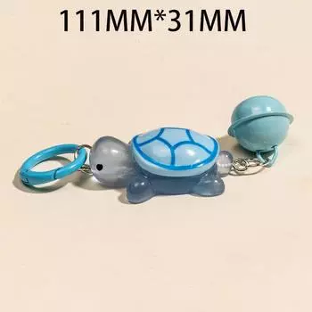 In Colorful Glow The Dark Turtle Keychain Student Gift Pendant Accessory Gift
