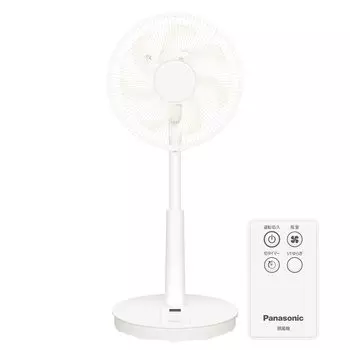 in Panasonic electric living 3 levels of left and right 7 smooth child off remote control white [Released 2023] fan, room, airflow, swing, blades,