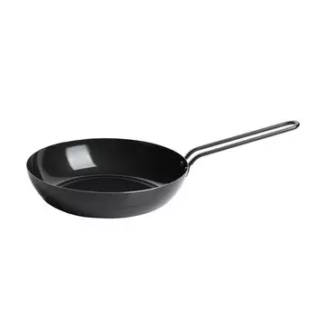 in Pearl Metal Frying Pan 22cm Iron Wire Handle IH Compatible Shot Processing Silicone Painting Made in Japan Made in Niigata Prefecture Outdoor