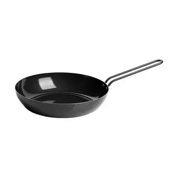 in Pearl Metal Frying Pan 24cm Iron Wire Handle IH Compatible Shot Processing Silicone Painting Made in Japan Made in Niigata Prefecture Outdoor