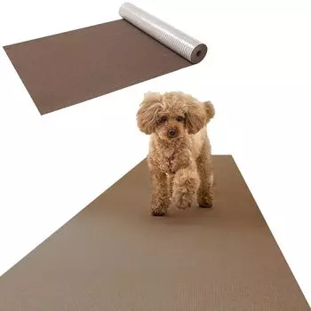 in Pet Long Dog Protects Reduces the Burden on Protective Compatible with Floor Water Deodorizing [Made Japan, Anti-Slip] Mat, Type, Non-Slip, Size коричневый