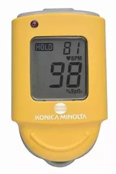 in сделано в Konica Minolta Пульсоксиметр лимонно-желтый [Сделано в Японии] [Чисто Япония] Pulsox-lite (PULSOX-лайт) жёлтый