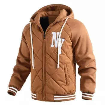 In Spring and Autumn, Handsome Young Men In High Street Baseball Uniform Jacket Men s Loose Casual Jacket Men. S