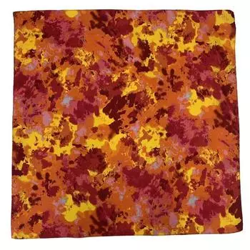 In Stock Cotton Large Size 70x70cm Tie-Dyed Print Pure Cotton Plus Size Square Scarf Hip Hop Hiphop Sports Big red camouflage 70 * 70cm