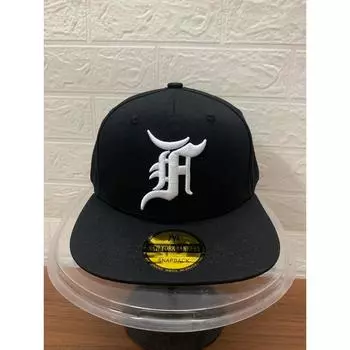 In Stock Independent Fog 6Th Fear of God F Sanskrit Letter Embroider Baseball Cap Men and Women Same Style Adjustable Black Gold 2