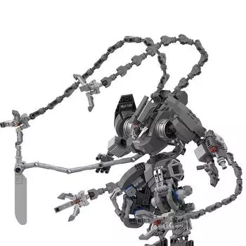 In War Machine Robot Building Block High Tech Action Военный боевой солдат Модель меха Кирпичная игрушка Дети День рождения Рождество Подарок