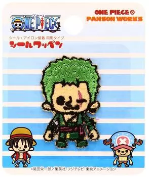 Inagaki Clothes One Piece Seal Patch Zoro 3 For Both Seal and Iron PES023