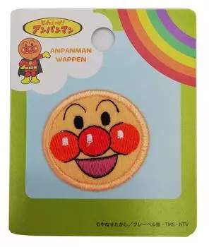 Inagaki Clothing Anpanman Mini Patch Anpanman 1 ANA001 Iron-on