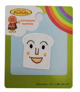 Inagaki Clothing Anpanman Mini Patch Shokupanman ANA005 Iron-on