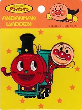 Inagaki Clothing Anpanman Vehicle Patch Man Iron Adhesive ANW053 Anpanman/SL