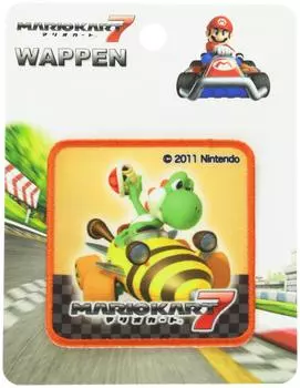 Inagaki Clothing Mario Kart Patch Yoshi MRW015 Iron-On