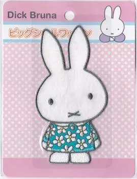 Inagaki Clothing Miffy Big Patch Seal Iron Adhesive Dual Use MFX001