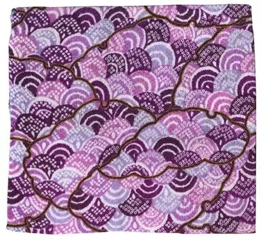 INAZUMA Kyoto Chirimen Patterned Gold 23 см x 33 см Qinghai Wave Pique 1 шт. Приблизительные поставки. K-5363G Ремесла/Ручная работа