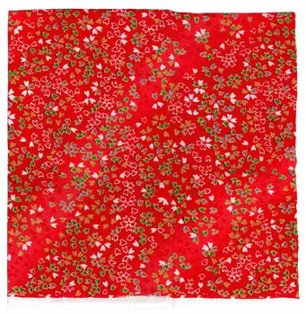 INAZUMA Kyoto Chirimen Patterned Gold 23 см x 33 см Sakura 1 шт. Приблизительные поставки. AT14-1G Ремесла/Ручная работа