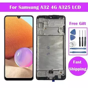 Incell для Samsung Galaxy A32 4G LCD SM-A325F SM-A325M Дисплей Сенсорный Экран для Samsung A32 5G Дисплей SM-A326B