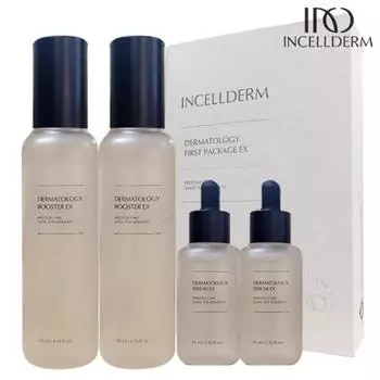 Incellderm Dermatology First Package Set 2 усилителя + 2 сыворотки, 1 упаковка