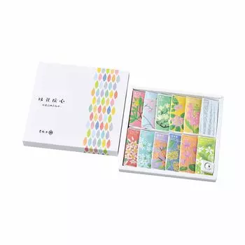 Incense Aroma Incense Ikadenshin Kyoto Kosaido I want to convey my heart through flowers of 6 bottles x 12 (assortment types)