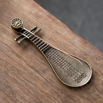 Incense Burner Sticks Holder Creative Pipa Shaped Housewarming Retro Style Ornament Home