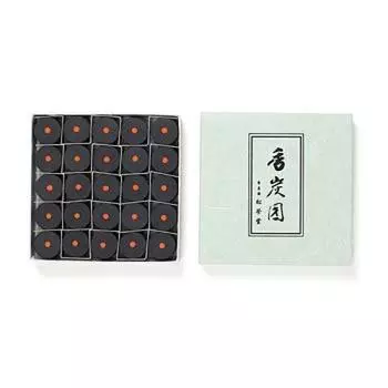 Incense Charcoal Dan Kotadon Shoyeido 329100 (25 pieces)