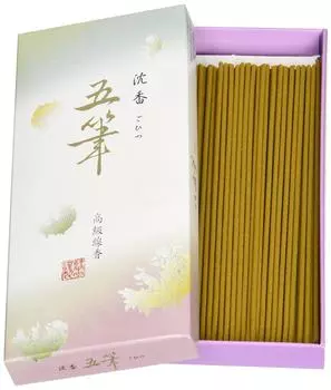 Incense source Seikado incense stick agarwood five brushes small rose