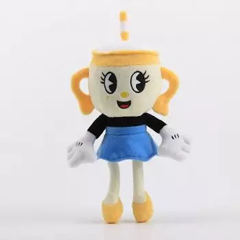 Inch Cuphead 9 Game Ms Chalice Plush Figure Toy Soft Stuffed Doll For Gift Kids