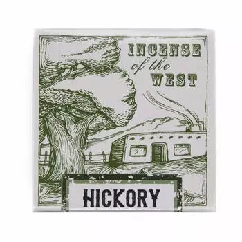 Incienso de Santa Fe 40 Hickory Natural Wooden Incense Bricks Made in the USA - -