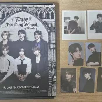(includes 2 Sacramental Polar Cards) Riize Season s Greetings Full Composition+2 Sungchan Polaroid Cards, 5 Benefits