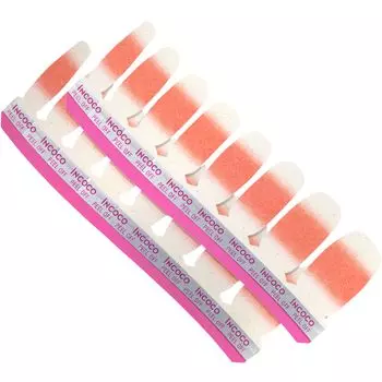 INCOCO INCOCO Наклейка для ногтей Self Nail Just Stick Блеск для ногтей Just Stick Маникюр Наклейка для ногтей Foot Nail Pedicure Quick Dry Nail Guava Mojito (Гуава
