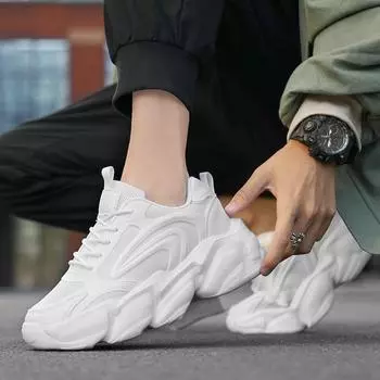 Увеличенные женские вулканизированные мужские туфли на толстой подошве, повседневные женские туфли 35~46, женские кроссовки на платформе, осенняя женская обувь 2024 г. 35