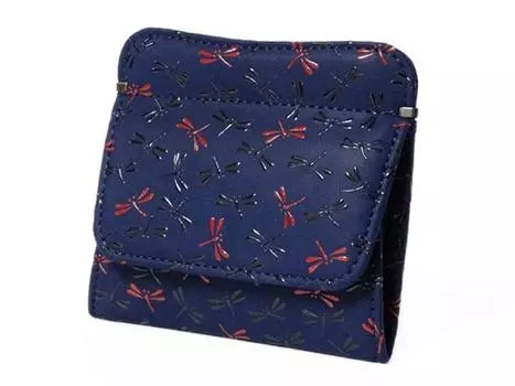 Inden coin purse [Indenya] hook-and-loop [7511 Nagomi]