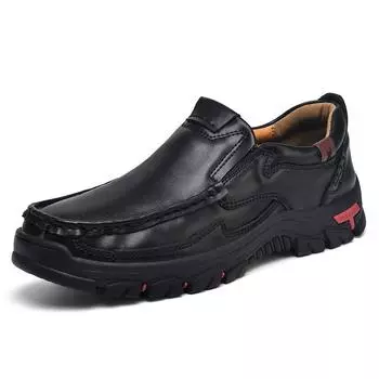 Independent station popular men s shoes men s loafers large size casual shoes non-slip breathable latex insoles 39