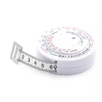 Индекс массы тела Bmi, выдвижная лента, 150 см, калькулятор, диета, инструменты для похудения