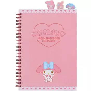 Индексная нота Sanrio, 3 секции, My Melody, 1 шт.