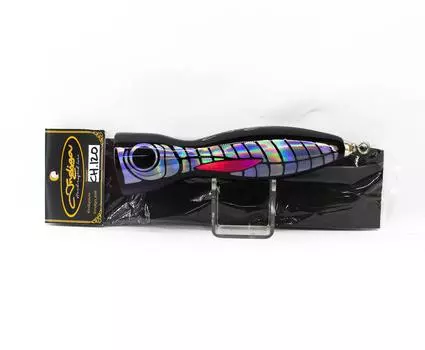 Indiga Popper Chugger 120 grams Black Red Wing (2199)