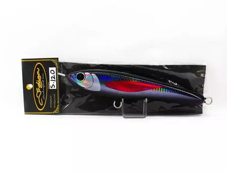 Indiga Stick Bait быстро тонущий 120 грамм черный красный крыло (2163)